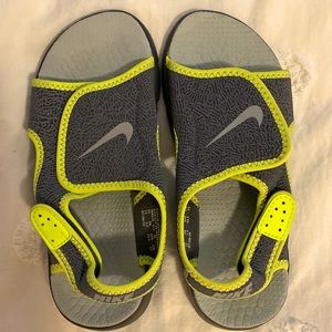 Nike Sandals with Velcro Closures. Never Worn